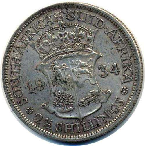 1934 HALF CROWN